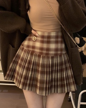 High waist short skirt A-line skirt for women