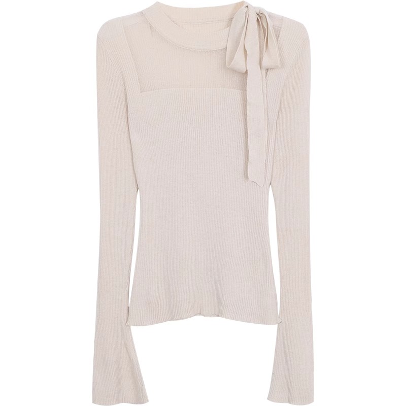 Tender sweater enticement bottoming shirt for women