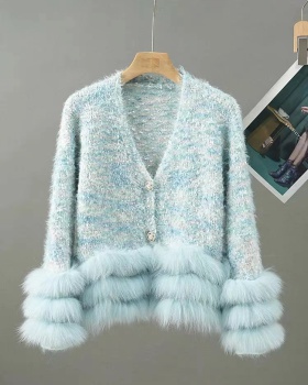 Splice temperament coat sweet Western style cardigan