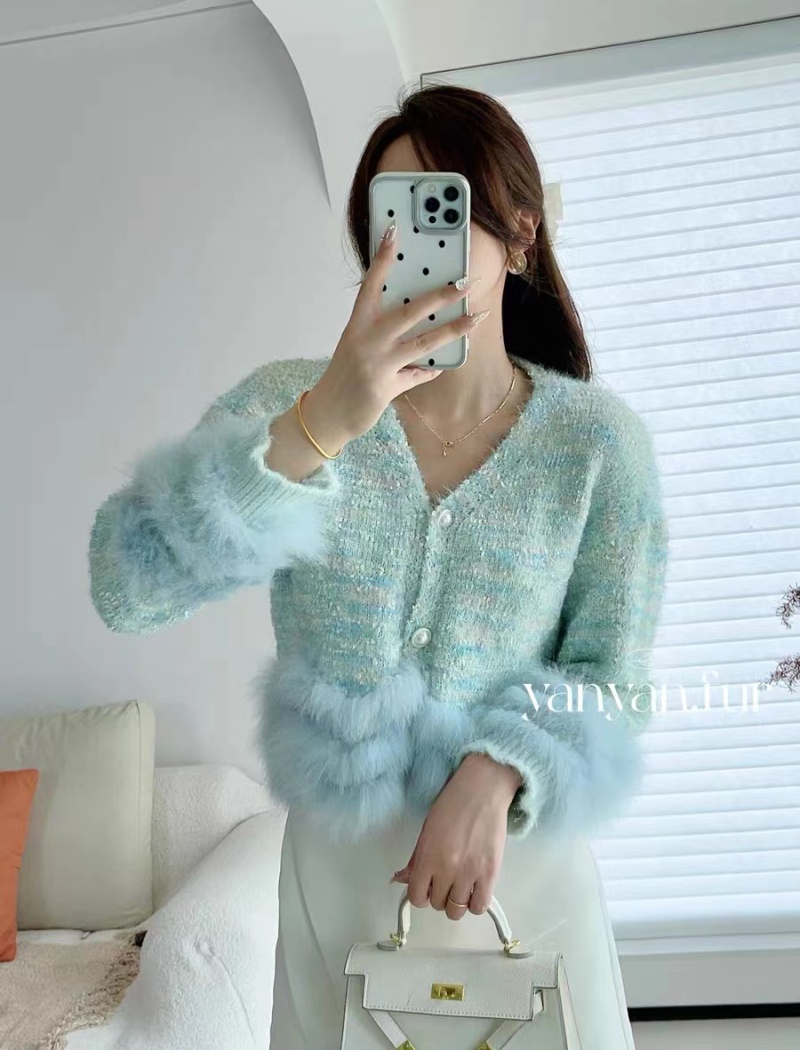 Splice temperament coat sweet Western style cardigan