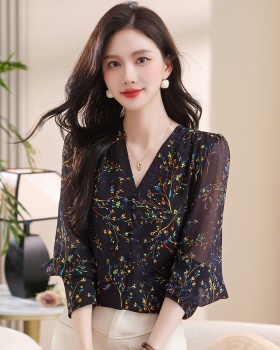 Light luxury show young all-match elegant shirt