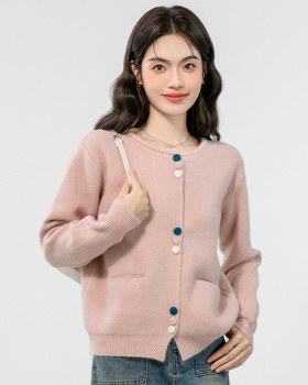 Western style knitted sweater autumn tops for women