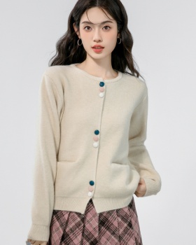 Spring and autumn autumn tops knitted cardigan for women