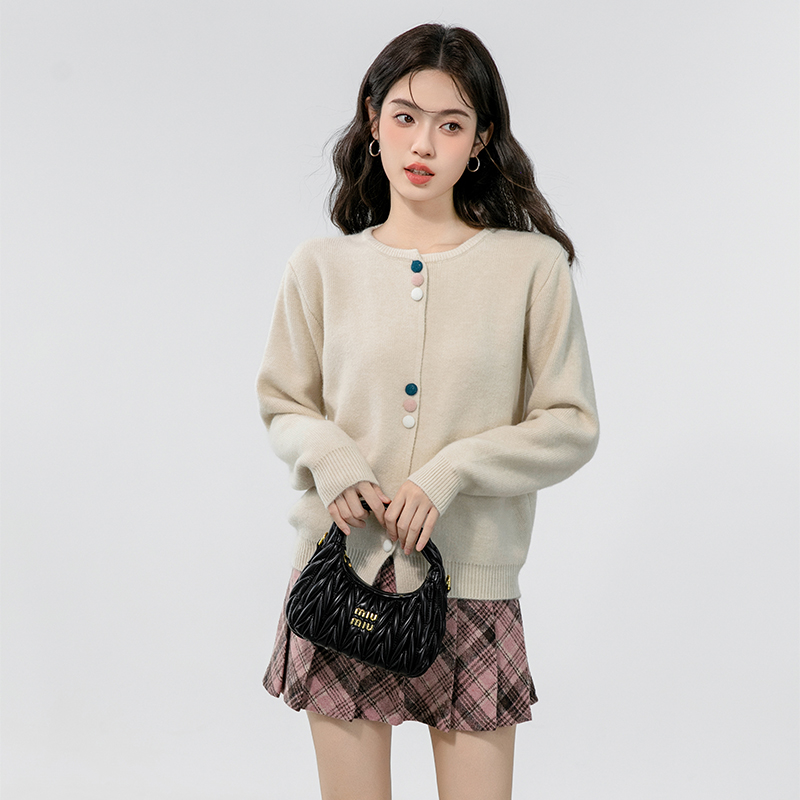 Spring and autumn autumn tops knitted cardigan for women