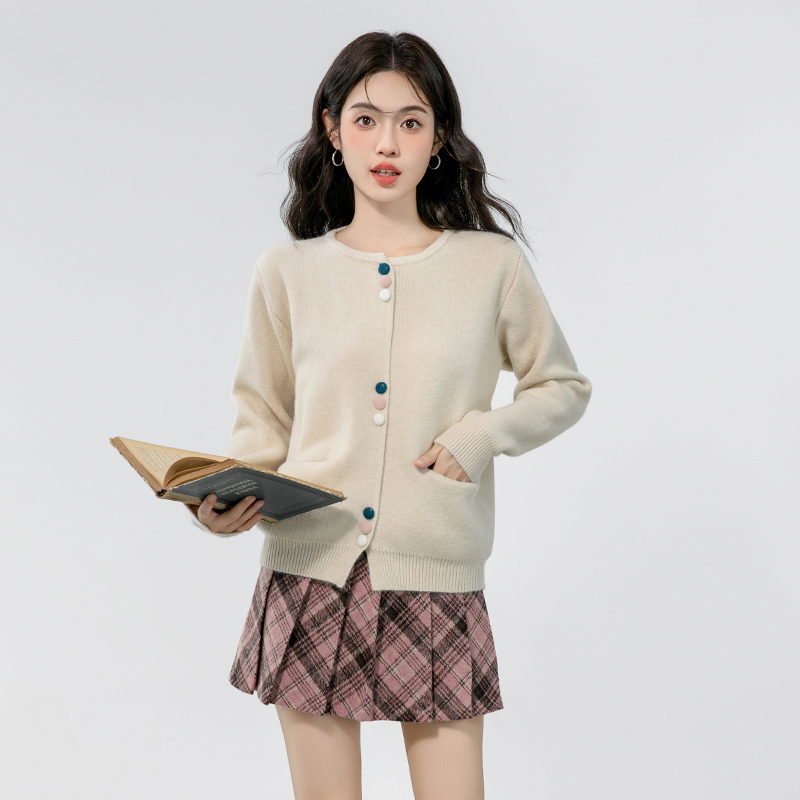 Spring and autumn autumn tops knitted cardigan for women