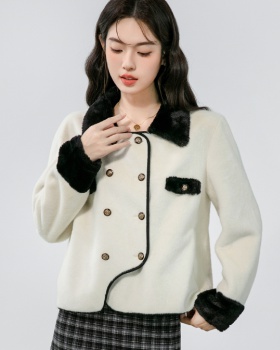 France style chanelstyle thermal winter coat for women