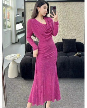 Slim mermaid dress ladies formal dress for women