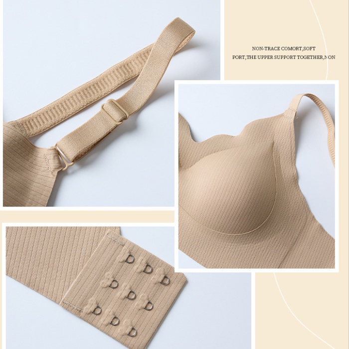 Cozy breathable underwear tracelessness brace Bra for women