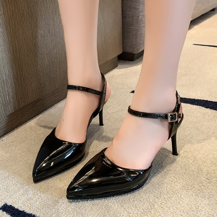 France style lady high-heeled shoes fashion pointed shoes