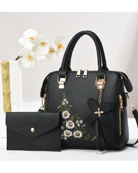 Gift pure composite bag fashion handbag 2pcs set