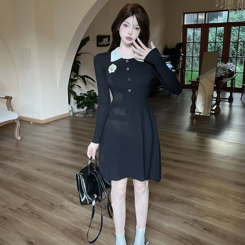 Package hip long dress autumn and winter dress for women