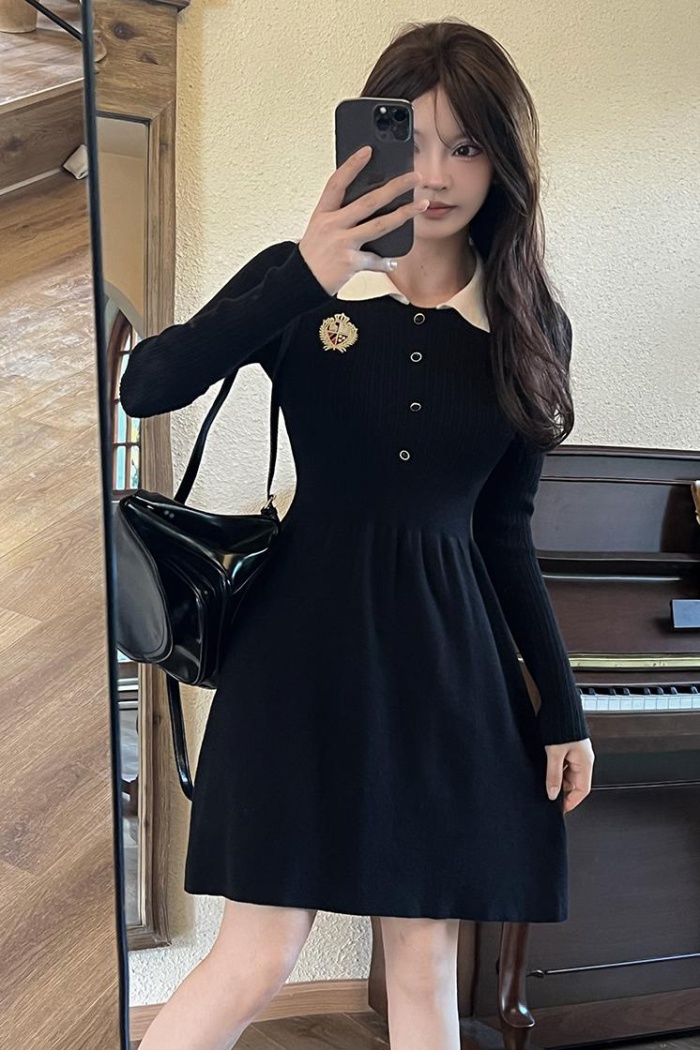 Package hip long dress autumn and winter dress for women