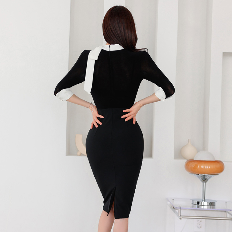 Package hip long dress temperament dress