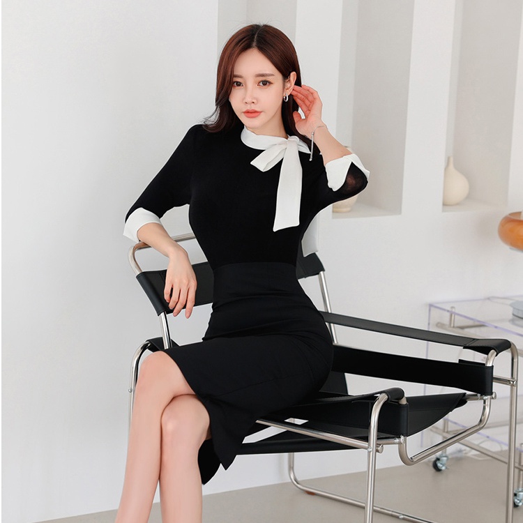 Package hip long dress temperament dress