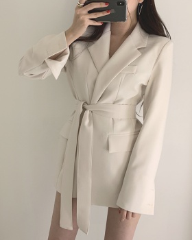 Frenum fashion business suit autumn loose coat for women