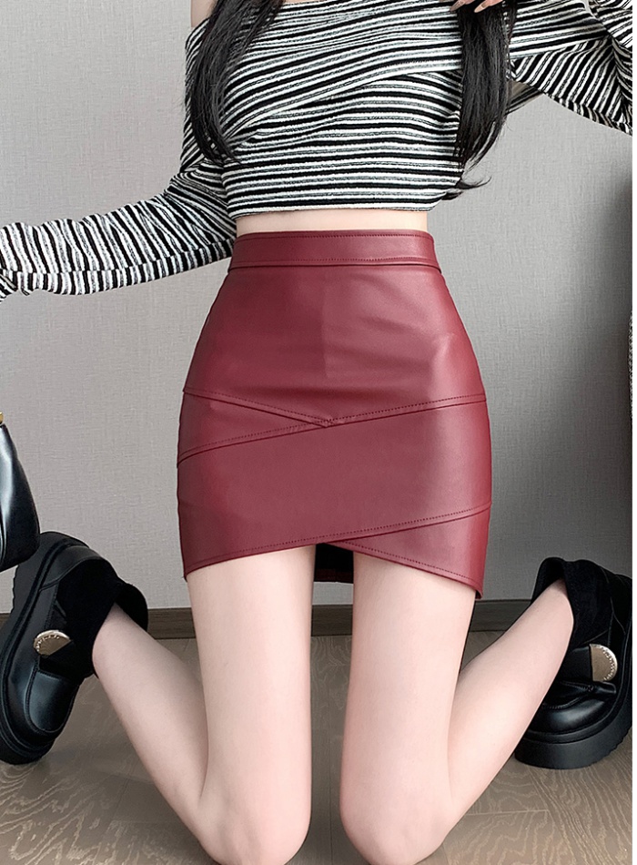 Package hip high waist skirt autumn short skirt for women