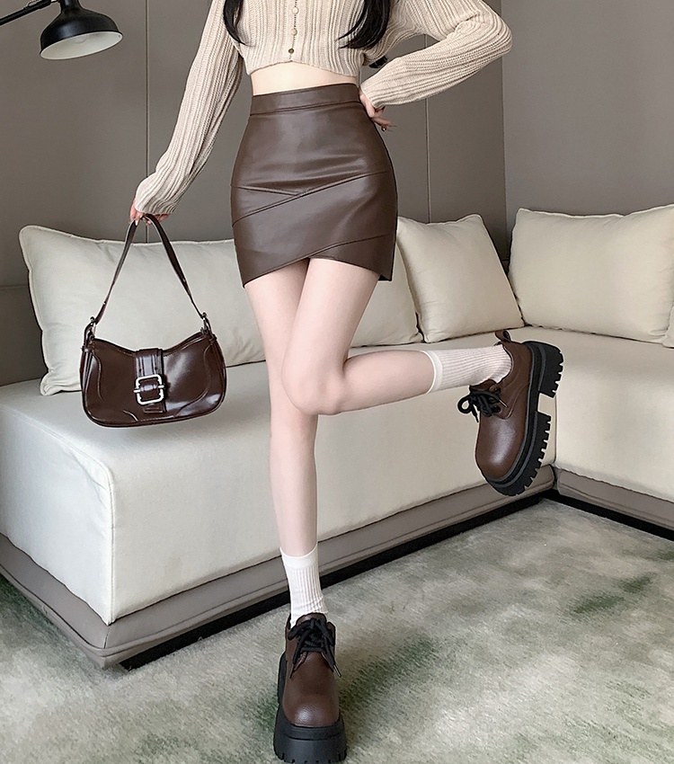 Package hip high waist skirt autumn short skirt for women