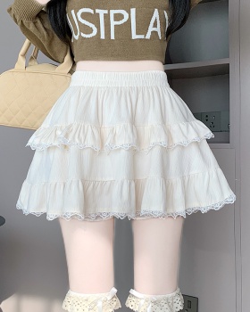 Lace slim puff skirt cake short skirt for women