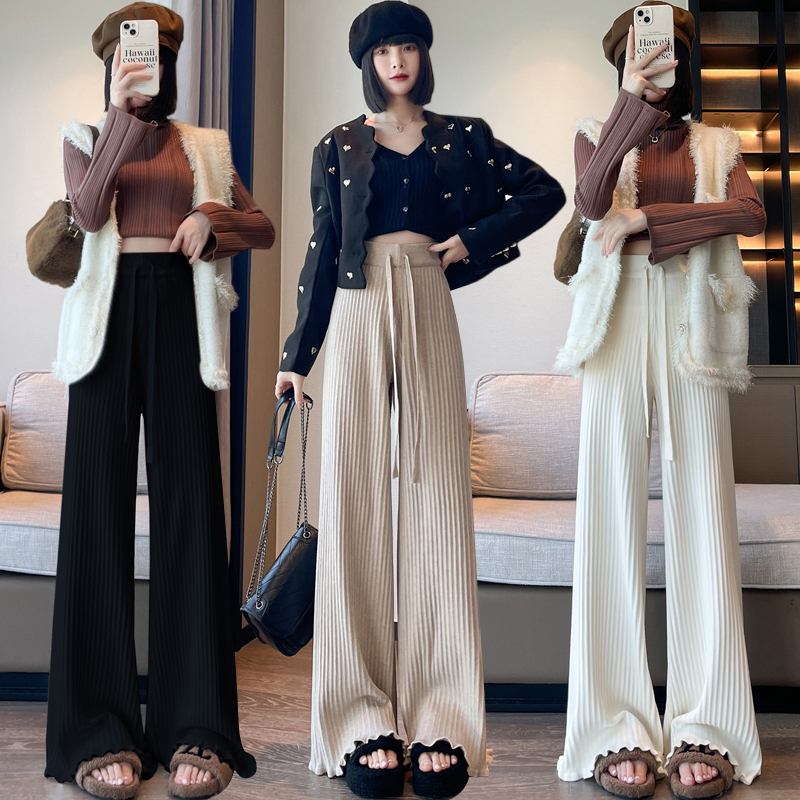 Loose wide leg pants long pants for women