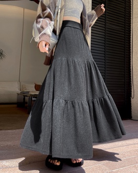 Pure big skirt skirt cake long skirt for women