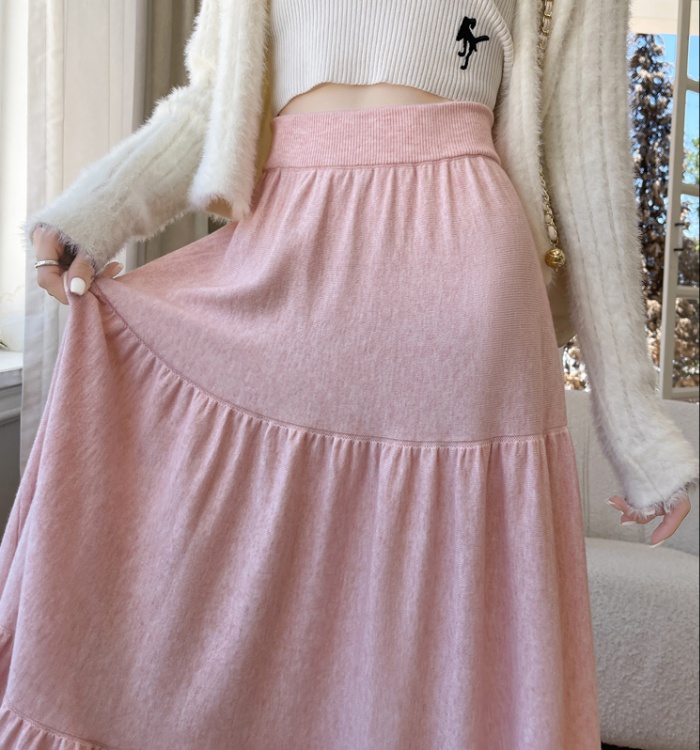 Pure big skirt skirt cake long skirt for women