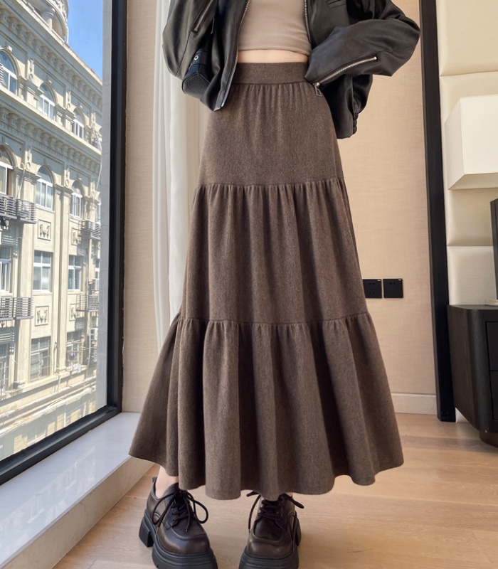 Pure big skirt skirt cake long skirt for women