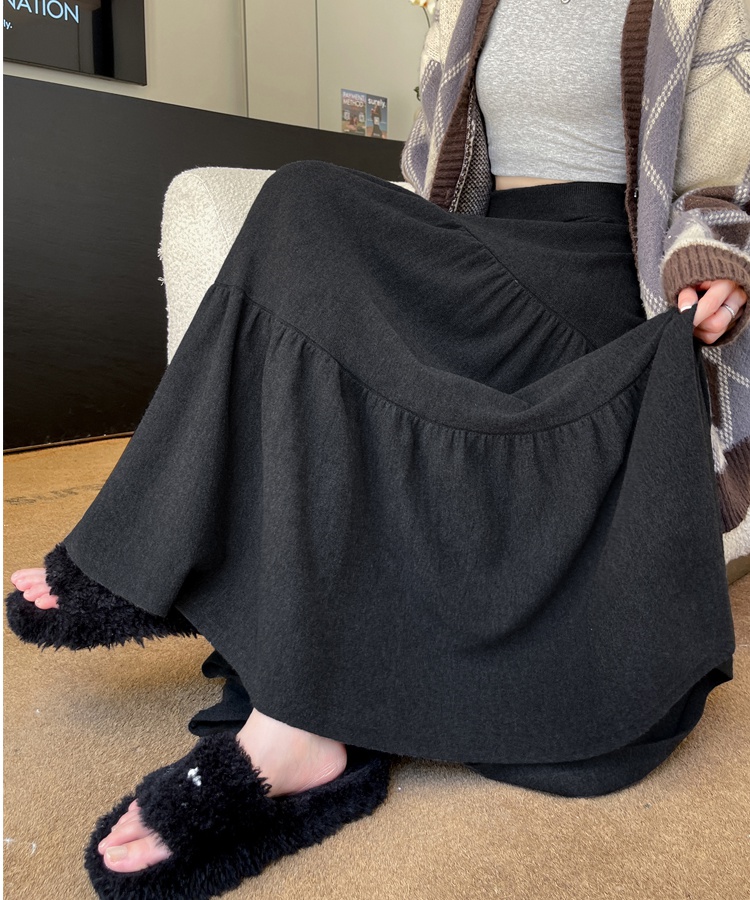 Pure big skirt skirt cake long skirt for women