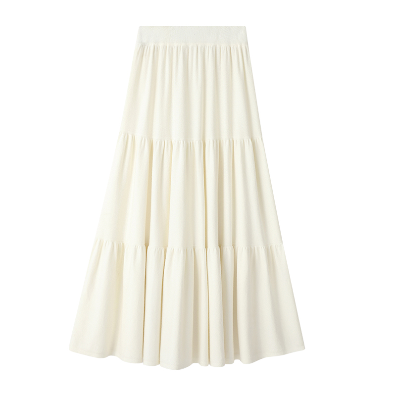 Pure big skirt skirt cake long skirt for women