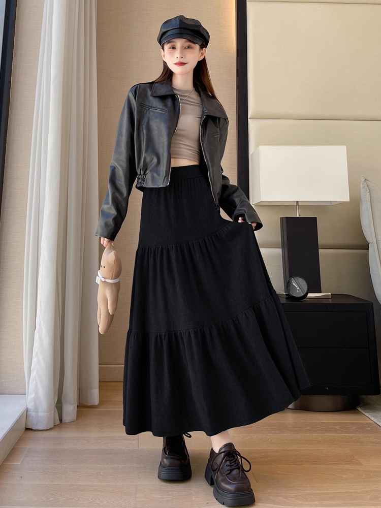 Pure big skirt skirt cake long skirt for women