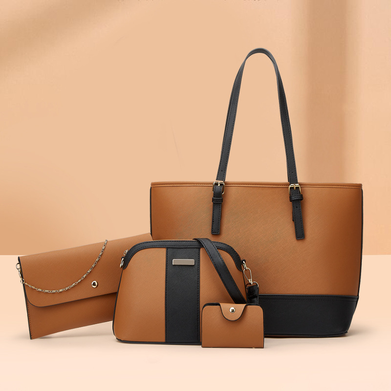 Simple composite bag bag 4pcs set for women