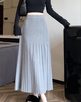 High waist long skirt slim skirt for women