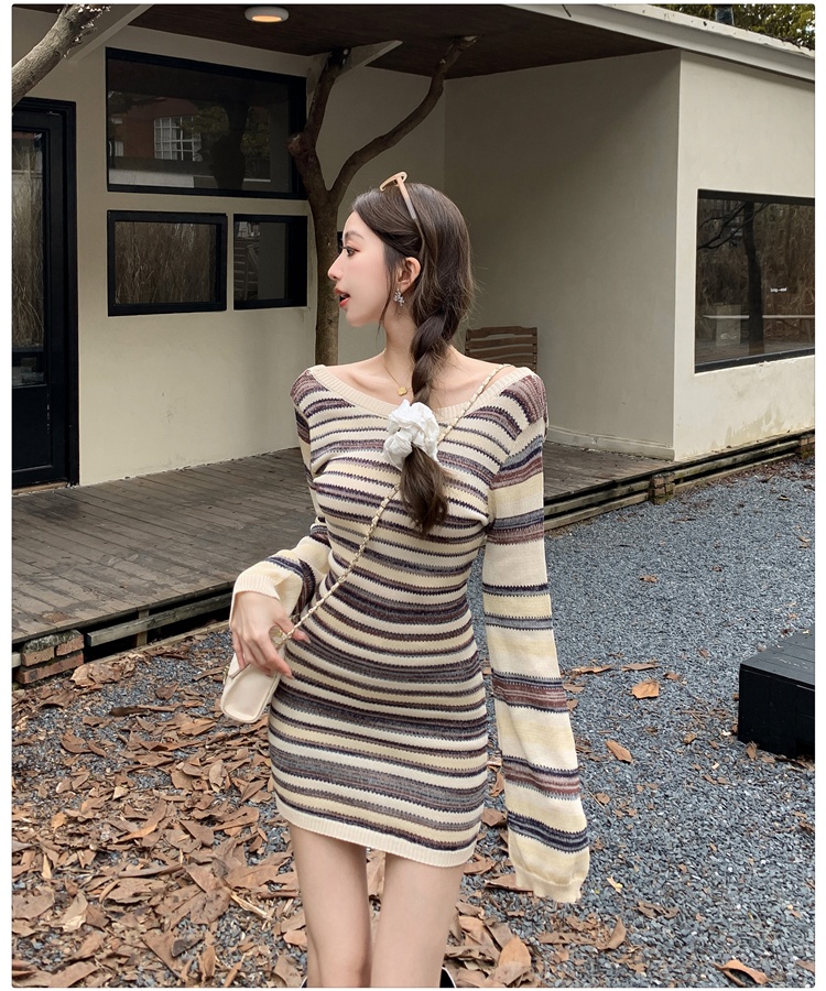 Package hip spicegirl dress autumn T-back for women