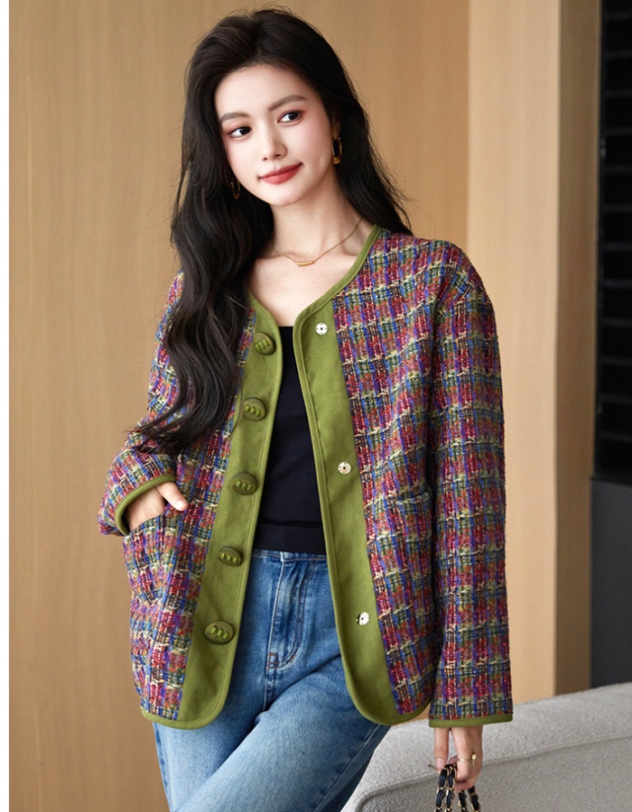 Small fellow spring and autumn tops short coat for women