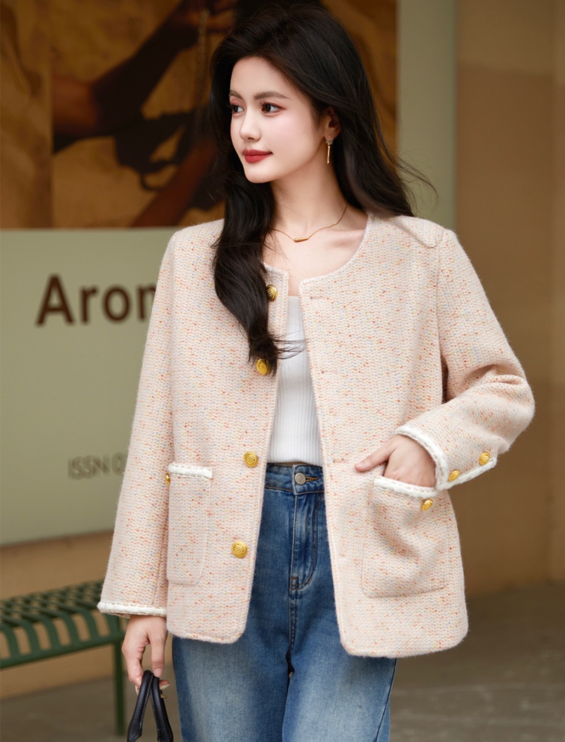 Spring and autumn sweet coat ladies tender tops for women