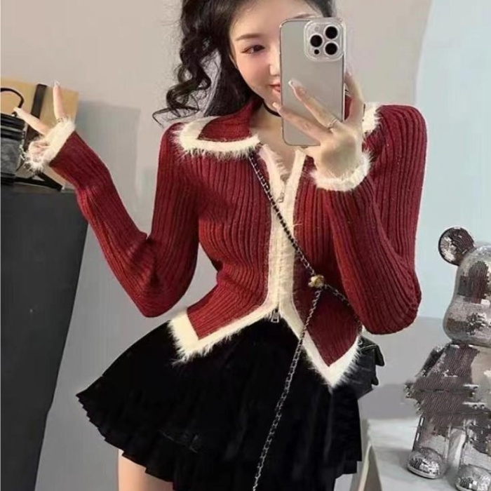 Autumn and winter fashion Western style sweater