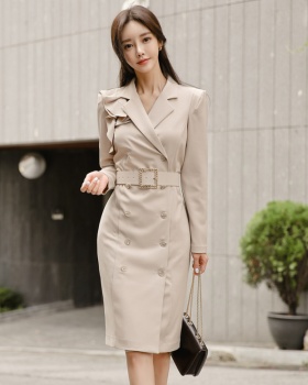 Autumn and winter dress business suit for women