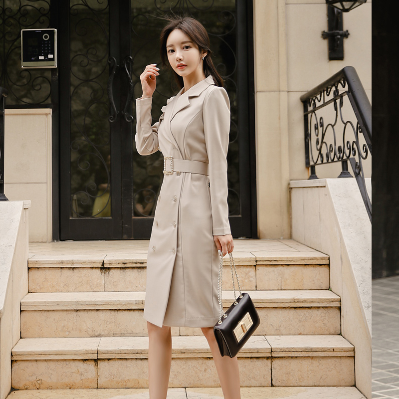 Autumn and winter dress business suit for women