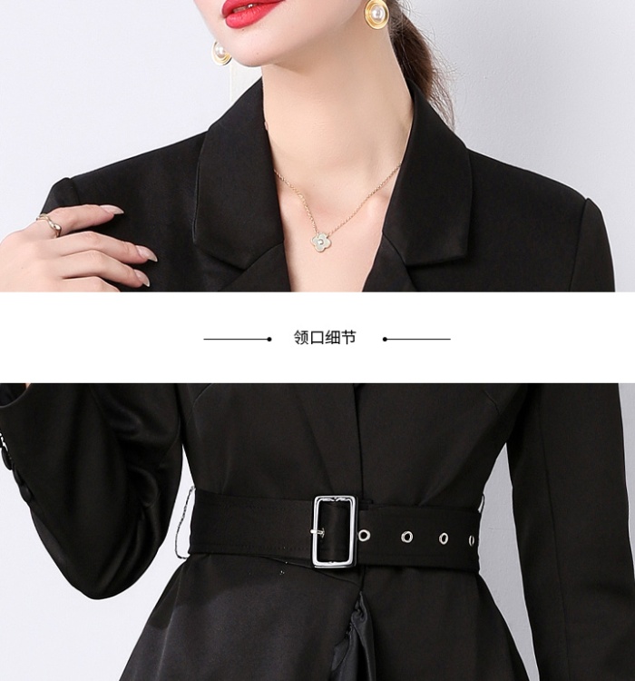 Splice temperament business suit France style dress