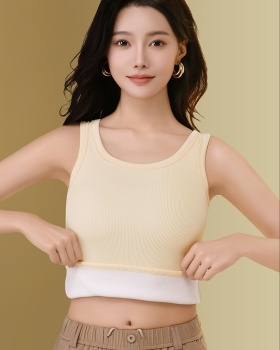 Thermal thick tops bottoming waistcoat for women