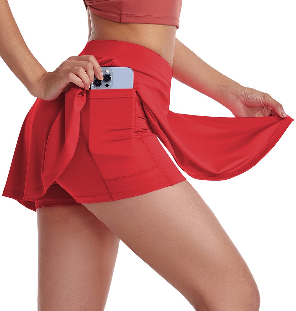 Wicking skirt sports short skirt for women