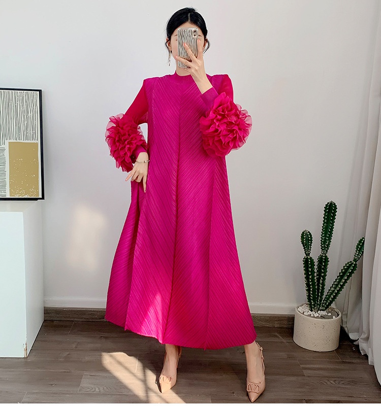 Loose large yard spring and summer dress for women