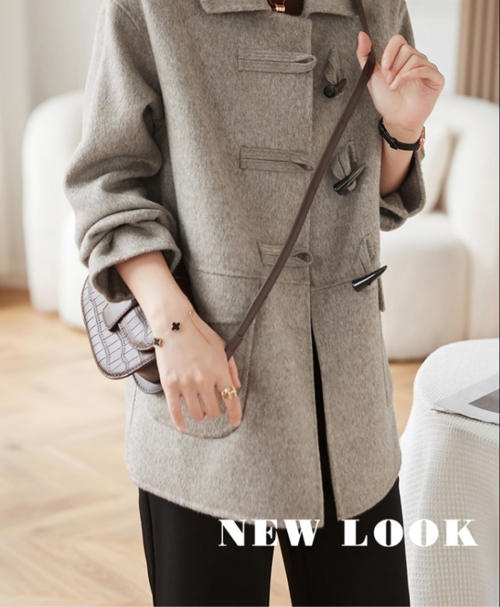 Temperament coat Korean style overcoat for women