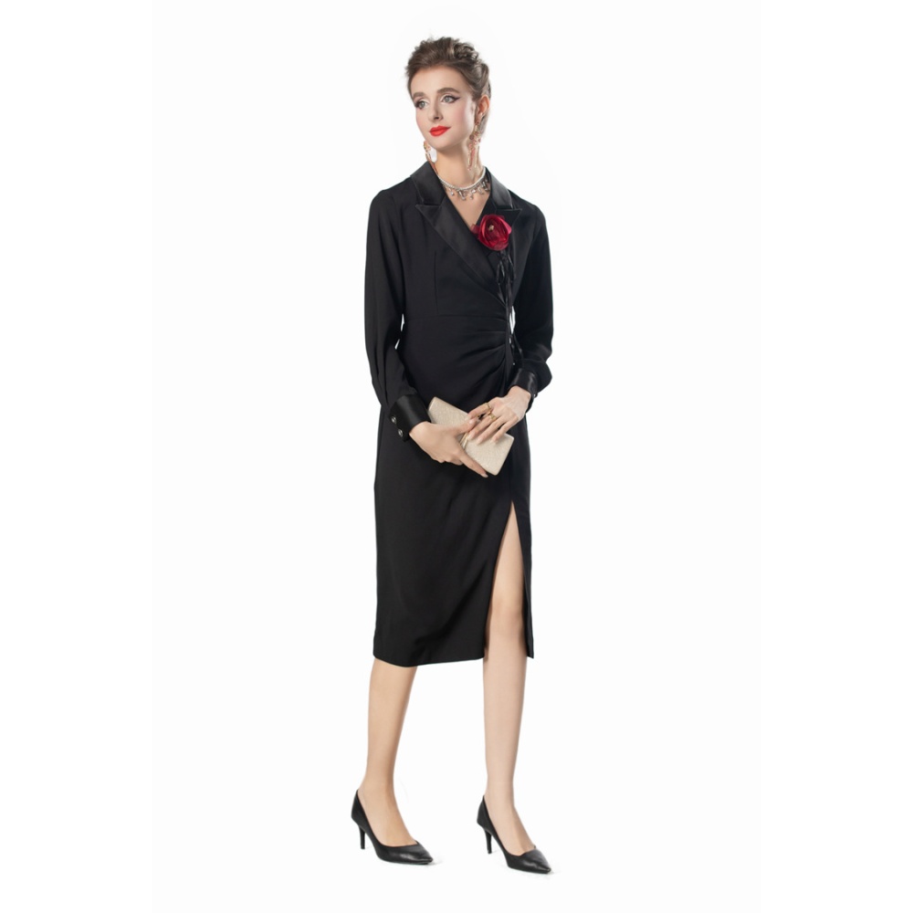 Lazy European style dress autumn business suit for women