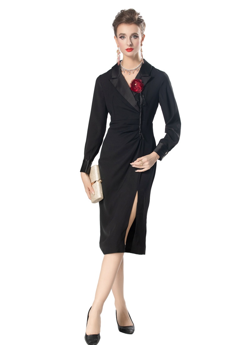 Lazy European style dress autumn business suit for women