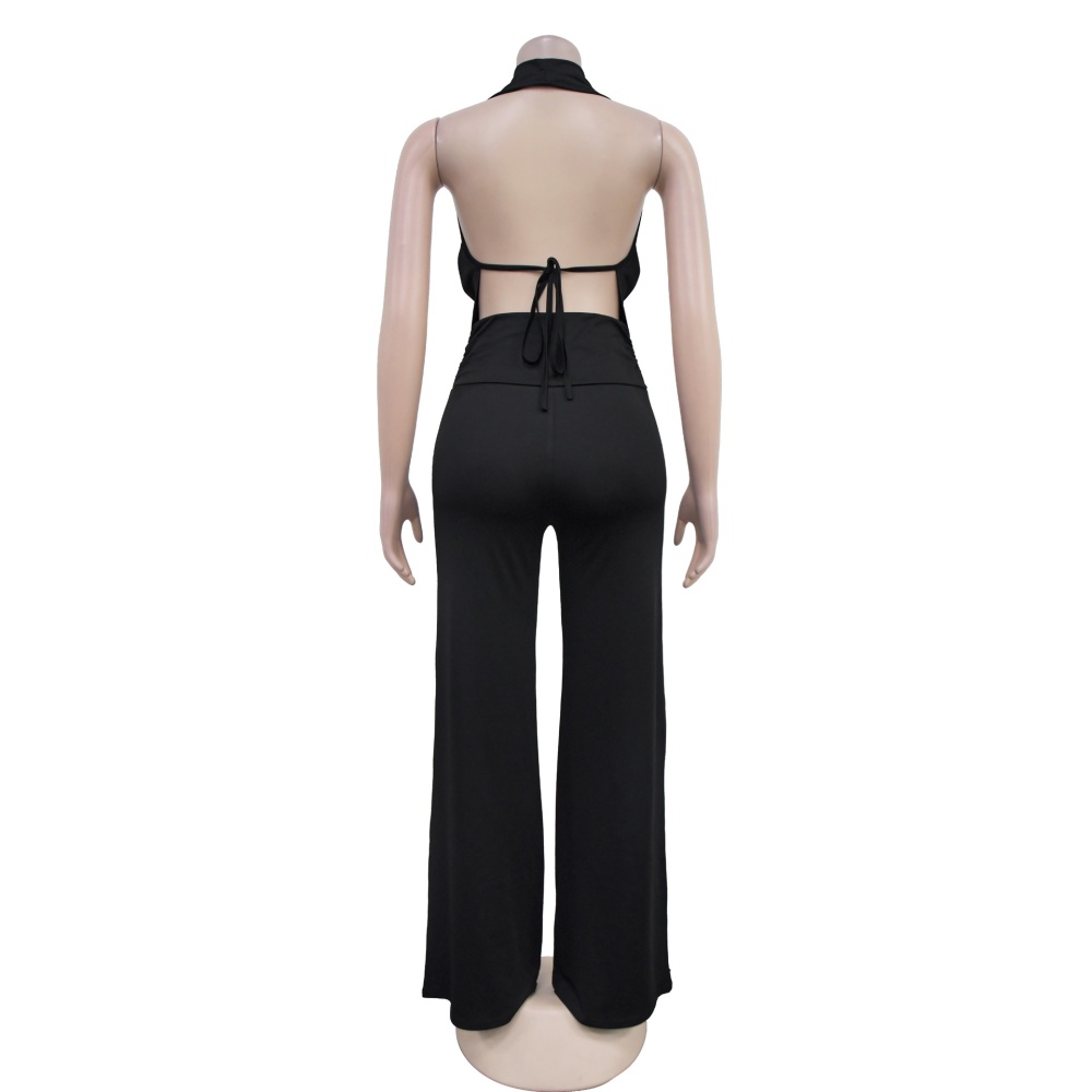 Sleeveless long pants European style pants 2pcs set