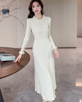 Autumn and winter bottoming knitted fashion dress for women