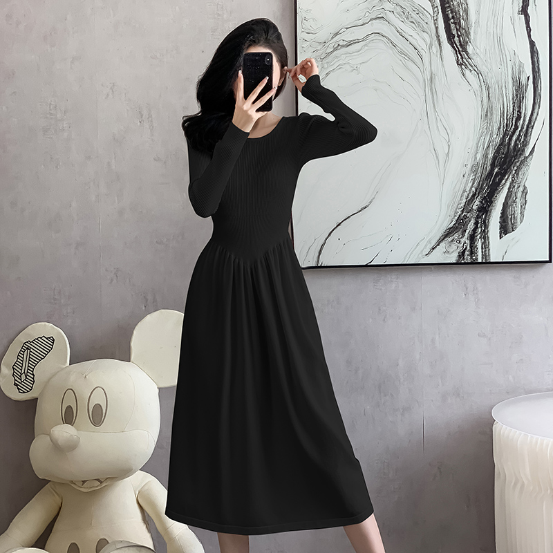 France style sweet slim Korean style temperament dress