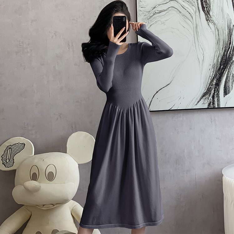 France style sweet slim Korean style temperament dress