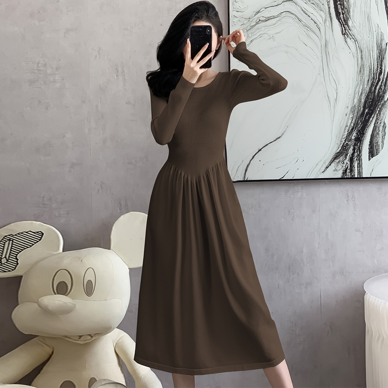 France style sweet slim Korean style temperament dress