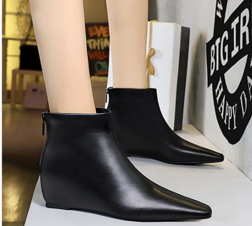 Slipsole short boots ankle boots